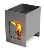 Печь для бани ПБ Двушечка антрацит